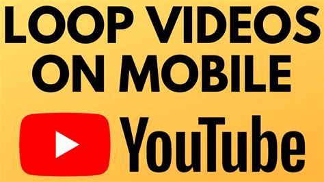 Get started step 2 then, you'll come to the video templates page, and you can click + start from scratch to upload your footage or. How To Loop YouTube Videos on Mobile - iPhone & Android ...