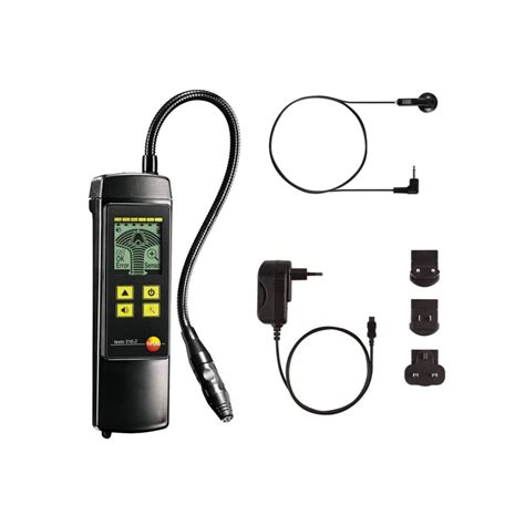 Speedy and accurate detection of gas leaks in natural gas pipes. testo 316-2 - Gas leak detector