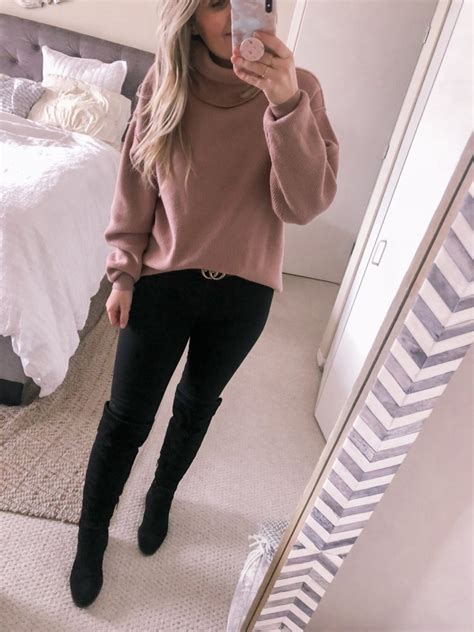 No matter what type you're into, the iconic style always. OOTD 11.8.18: Blush Pink Turtleneck Sweater | Visions of Vogue