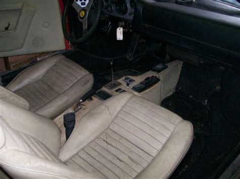 Original black vinyl for trim, dash, 246/308/328 interior parts: 1975 Ferrari 308 GT4 Dino Garage Find - Barn Finds