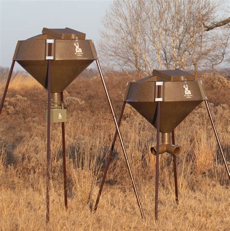 Boss buck feeders have been leading the way in deer feeders for almost 2 decades. 600 lb feeders - Boss Buck