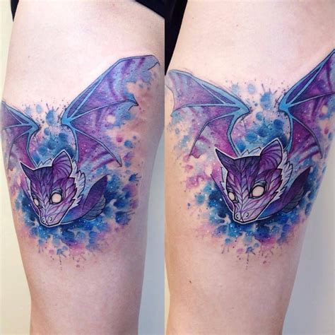 A tattoo theme featuring the bat can be something that's a bit off the normal kind of layout that people choose for. tattoofilter | Halloween tattoos, Bat tattoo, Bats tattoo ...