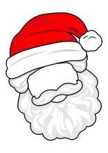 Mit unserer weihnachtsmann vorlage zum ausdrucken können sich die kinder schon mal auf das fest einstimmen. Lustige Santa Maske für Kinder, kostenlose Vorlage zum ...
