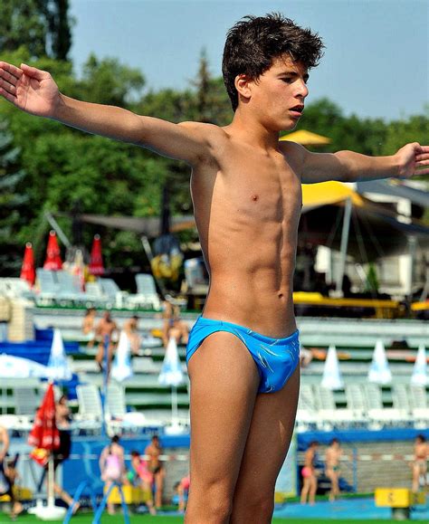 Hot boys in lycra skins; Speedo Boys - by Vittorio Carvelli: Divers - Speedo Boys