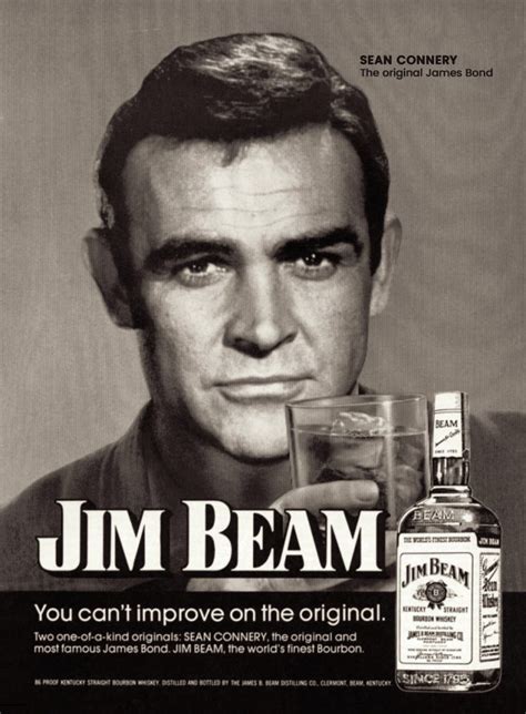 Auf der suche nach abenteuerfilmen? Sean Connery for Beam - Jim Beam (1960s & 1970s) - Click ...