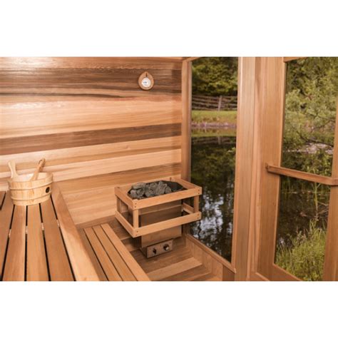 We also carry far infrared saunas, steam showers and all accessories. Dundalk Luna Sauna Knotty 244 x 244 kopen? Rhodos-shop.nl