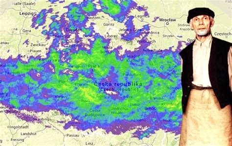 Radar zobrazuje místa, na kterých se vyskytují srážky (přeháňky, bouřky, trvalé srážky). Predpoved pocasi praha cz / europan-cz.cz