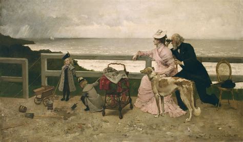 Georgios iakovidis was a greek painter who was born in 1853. Duez Ernest-Ange, Brittany, Villa Admiral, 1877