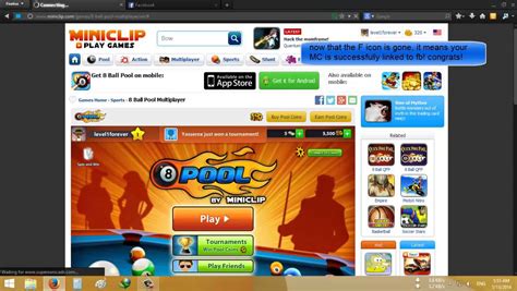 How to link a miniclip acc. to an fb acc. - YouTube