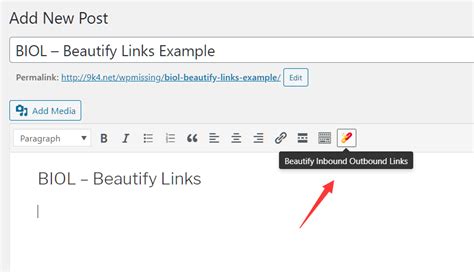 Accessibility parameters are built into the new editor to warn you when the text may become illegible for persons with reading impairments. Create Beautiful Link Box In Wordpress - Beautify Links ...