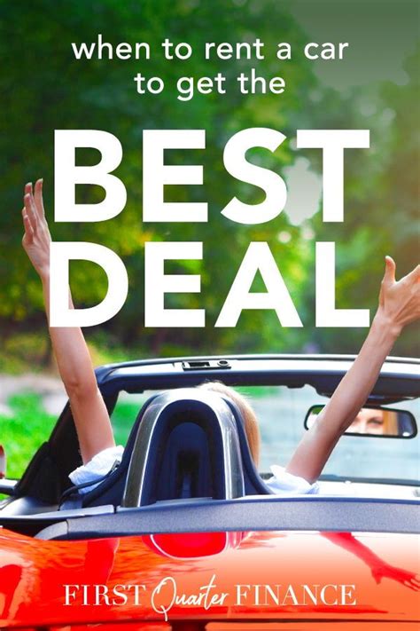Find the best car rental companies as well as the top car rental comparison sites, and book your ride faster and. When Is the Best Time to Rent a Car? Answered (Best Deal ...