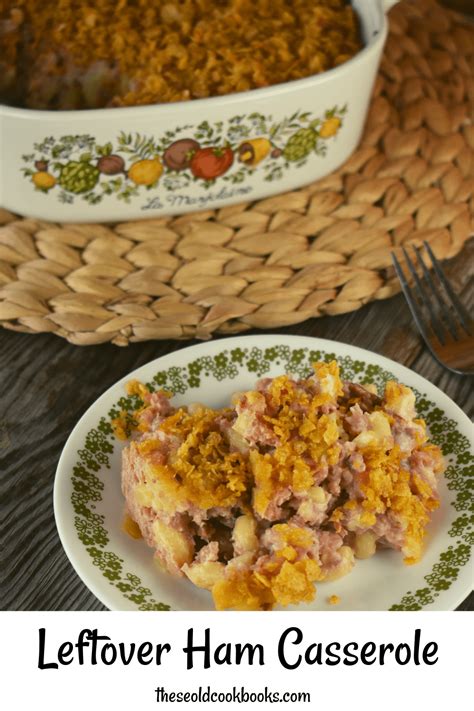 Adding a 1/2 package of onion soup mix to the soup mixture. Leftover Ham and Noodle Casserole - These Old Cookbooks