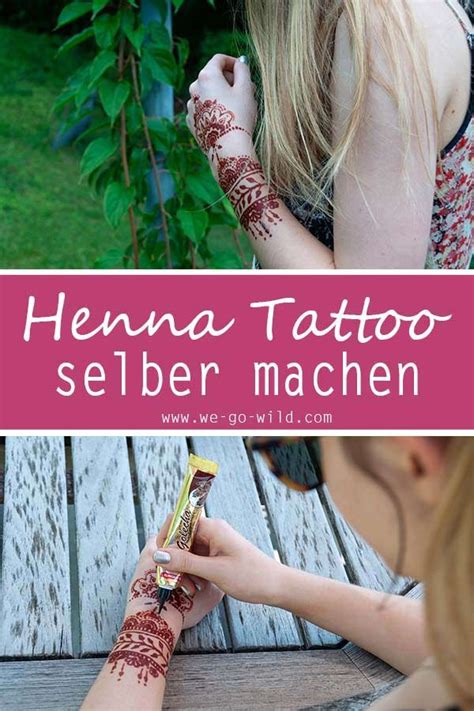 Henna tattoo designs applied by asians during wedding ceremonies, but nowadays the tattoos are increasingly taking over the tattoo industry. Henna Tattoo selber machen - Kunstvolle DIY Mehndis ...