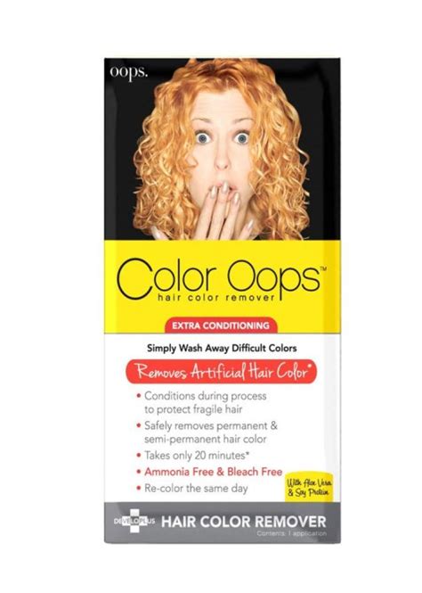 Get free shipping at $35 and view promotions and reviews for color oops hair color remover extra. Best Hair Color Remover Products for a Regretful Dye Job ...