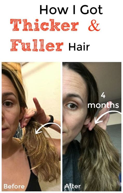 You will see the results within a few weeks. How to Make Hair Thicker and Fuller Naturally - All For ...