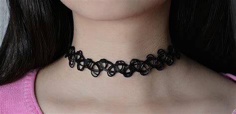 Tattoo choker with beads diy. How to Make a Cool Black Stretchy Tattoo Choker Necklace at Home- Pandahall.com