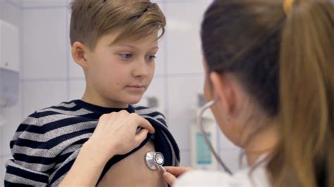 In the united kingdom, it has to be issued by an. Doctor with Stethoscope Examining School Boy. by ABC-video ...