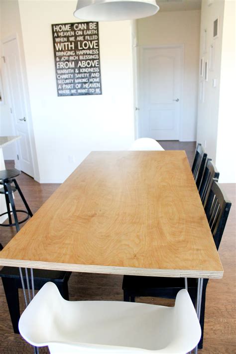 Plywood is a very easy material to stain because of its efficient construction. Can I Use Plywood As Table Surface / DIY Round Table Top, Using Plywood Circles - Abbotts At ...