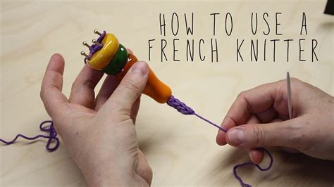 Learn about dual flush toilets and other some toilets in restaurants or cafés are sometimes, though rarely, equipped with a rolling seat cover. French knitting, Spool Knitting - How to Spool Knit ...