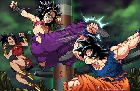 Maybe you would like to learn more about one of these? Caulifla, Goku y kale | Dragon ball super manga, Dragon ball art, Dragon ball goku