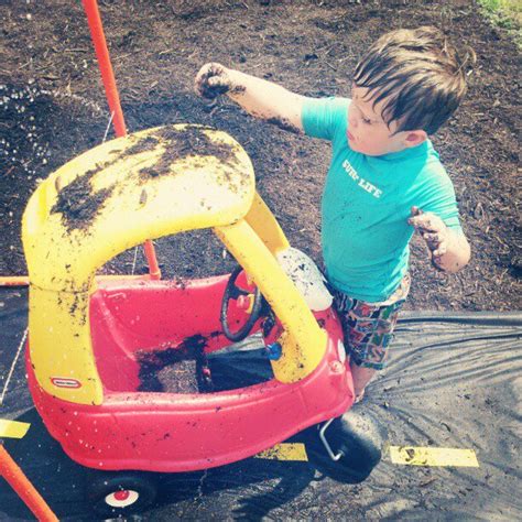 Learning something new is always a good habit. A Boy Named Parker: Kid car wash sprinkler DIY