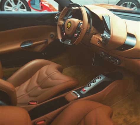 Ferrari's team provides complete assistance and exclusive services for its clients. Ferrari 488 Gtb Red Interior - Supercars Gallery