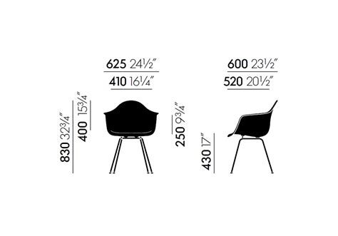 Charles eames fiberglass shell chair. Eames Fiberglass Armchair DAX Vitra - Milia Shop