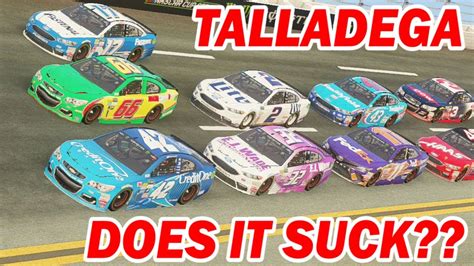 Ever wondered how your favorite racecar driver got his/her number? TALLADEGA -- DOES IT SUCK????? -- NASCAR Heat 2 - YouTube