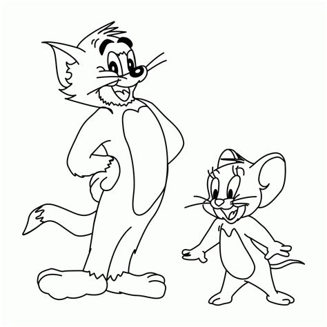 These disney coloring pages pdf square measure the proper makings for a day filled with fun. Free Printable Tom And Jerry Coloring Pages For Kids ...