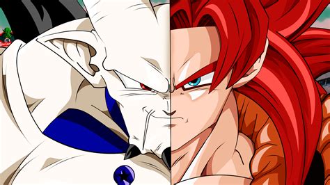 Maybe you would like to learn more about one of these? Gogeta SSJ 4 VS OMEGA SHENRON HD Wallpaper | Background ...