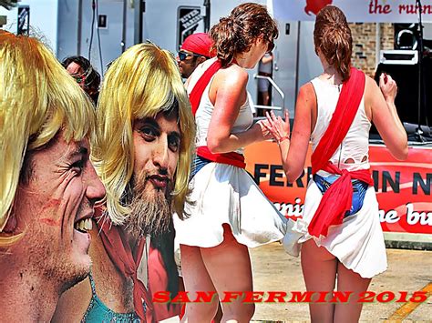 Varios corredores se han acercado a las 8:00h a los. SAN FERMIN 2015 - YouTube