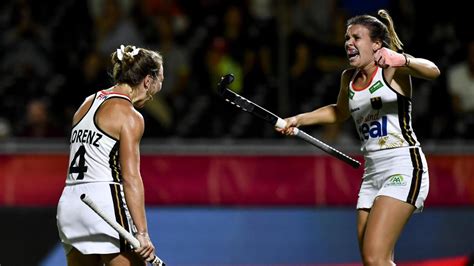 Zelfs die ene scheidsrechter is lekker. Euro 2019 de hockey: l'Allemagne rejoint les Pays-Bas en ...