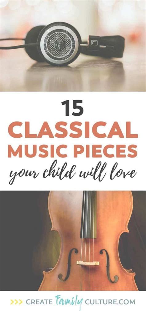 Of course if you have the original cds you can play them with a conventional music player using a remote control for stopping and starting. 15 Pieces of the Best Classical Music Kids Should Know | Music for kids, Best classical music ...