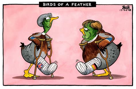 Western animation / bob morane. Political Cartoon on Twitter: "Bob Moran on birds of a ...
