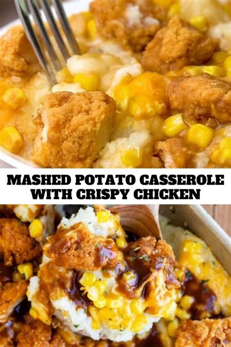 Mashed potatoes play an integral role on our thanksgiving plate, promising to counterbalance a dry once you try these recipes, you'll be topping all of your casseroles with mashed potatoes. Mashed Potato Casserole with Crispy Chicken - pinerday.com ...