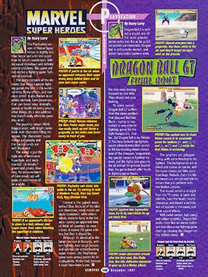 Graphics 6 sound 4 addictive 3 depth 2 difficulty 8 review rating: Press Archive | GamePro (December 1997): "Dragon Ball GT ...