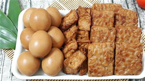 Tabel kalori makanan lauk pauk golongan b: Resep Masakan jawa Telur Tempe Tahu bacem mudah semua ...