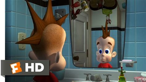 The hero's encounter with his opponent is the result of an unsuccessful journey in time and transferring him to another dimension. Example of when verbs aren't reflexive. | Jimmy neutron, Genius movie