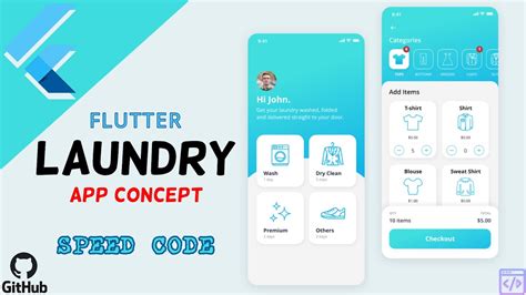 Add the package to your app. Flutter Laundry App Concept | Speed Code | GitHub Link ...