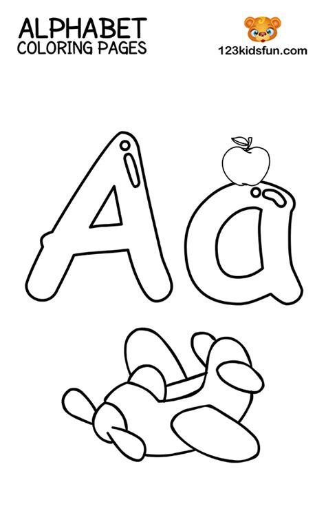 Alphabet lower case coloring pages. ABCD Coloring Pages - Coloring Home