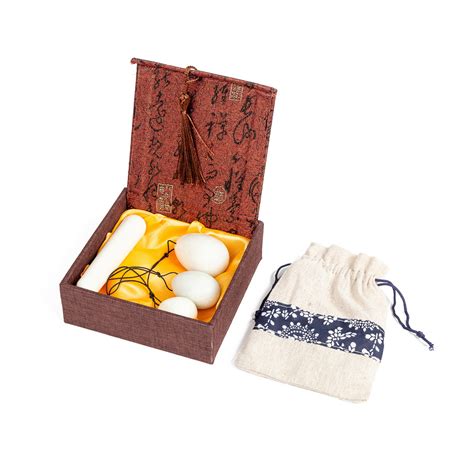 Also known as yoni massage, vaginal massage has been around for centuries, and it's believed to have originated in tantric philosophy. Set of 3 Drilled Yoni Eggs and 1 Massage Stick White Jade ...