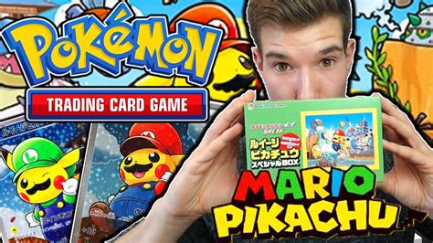 Or generation vi pokémon games. EINE SUPER PIKACHU MARIO KARTE ?! POKÉMON TCG Opening ...