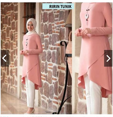 Para wanita muslimah remaja banyak sekali yang memakai model baju muslim atasan ini dalam tiap kesempatan. Atasan Tunik Wanita Model Baju Tunik Terbaru Untuk Remaja