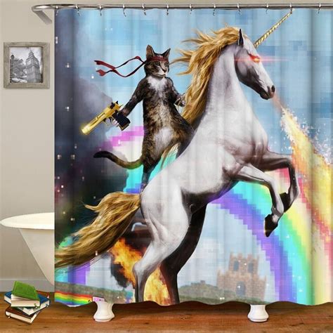 28 Geeky and Hilarious Shower Curtains You Can Actually ... Online video shower curtain | geek decor.