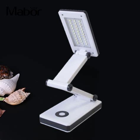 Desk lamps are great at reducing eye strain as we work. 30 LED SMD Portable Foldable Rechargeable Desk Table ...