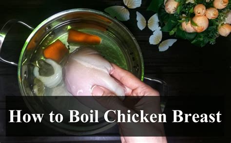 How long it will take for your chicken to cook depends on the size of the pieces: How to Boil Chicken Breast: Full Guide - How-to-Boil.com