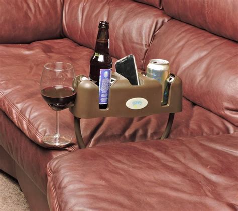 Multifunctional cup holder could be used for armrest, scooter, kid bicycle, wheelchair, airport chair, office chair , lawnmowers and stroller etc. Cupsy: Couch Beverage Holder And Organizer