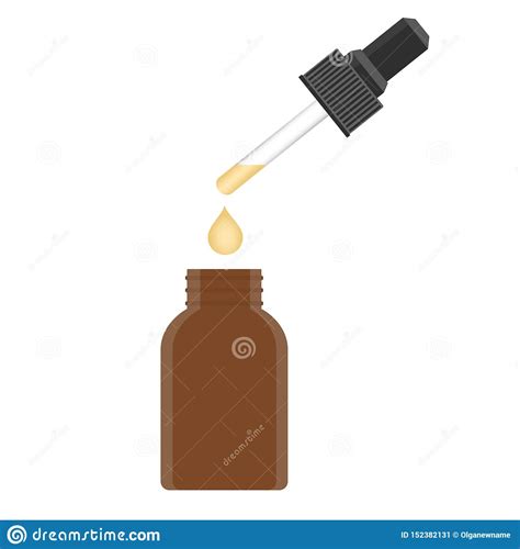 Streax hair serum with walnut oil : A Glass Bottle With A Pipette With Serum Yellow Stock ...