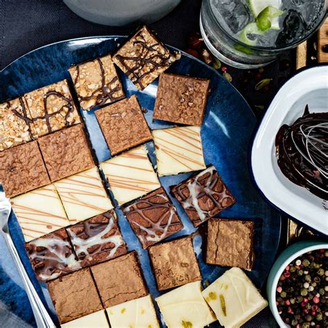 Each box contains 12 brownies. Surprise Selection Box Of 24 Chocolate Brownies By Bad ...