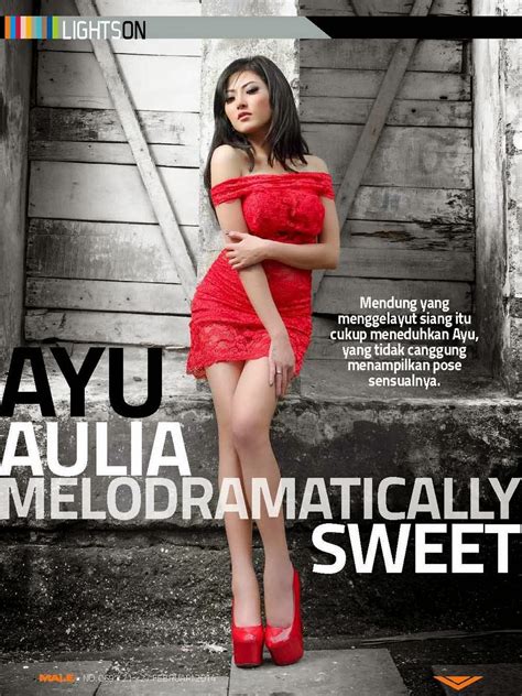 Meskipun begitu, ayu aulia mengaku komunikasinya dengan vicky prasetyo sudah tak intens seperti dahulu. Ayu Aulia for Lights On Male Magazine February 2014 ...